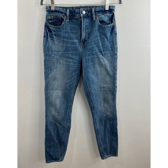 LUCKY BRAND Bridgette Skinny Jeans HR Medium Wash Wise Blue 1990 Patch 6 / 28 - Picture 3 of 11